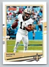 Deonte Harris 2020 Donruss #180 New Orleans Saints