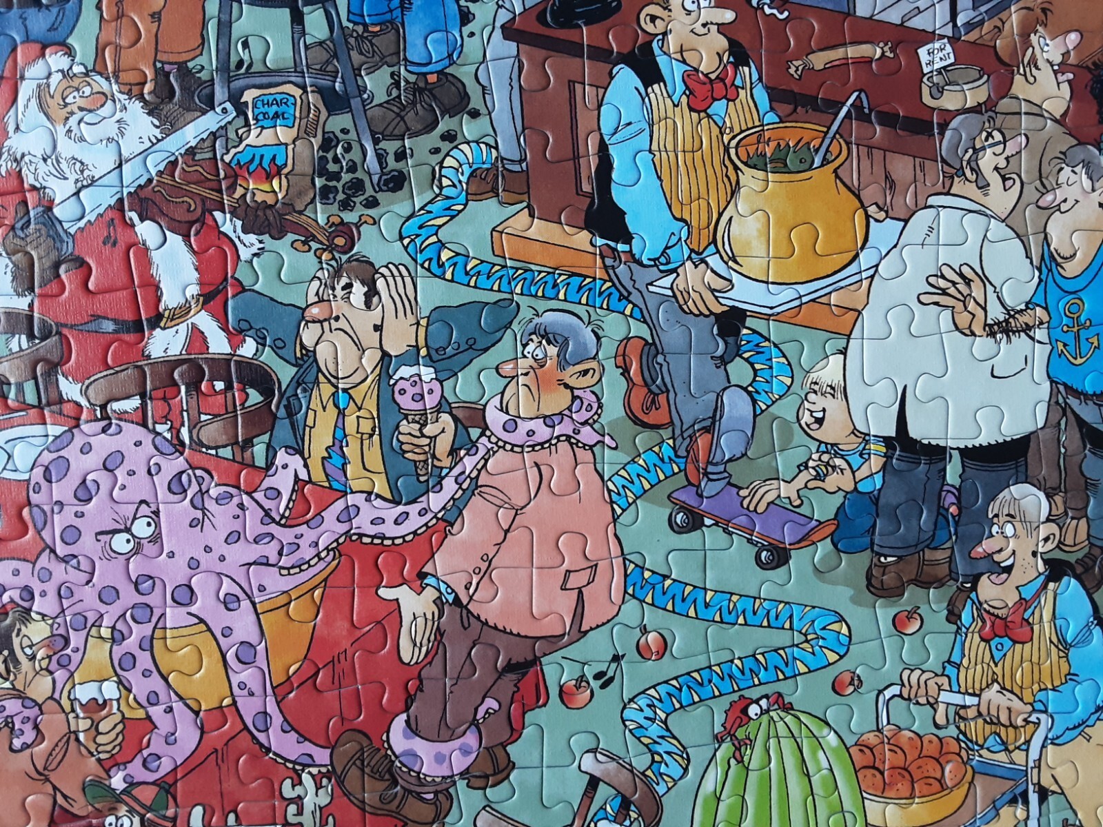 Puzzle, Jan van Haasteren, 1000 Teile, Christmas Dinner eBay