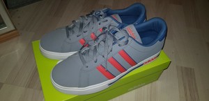 Adidas NEO Daily Team Herren Freizeitschuhe grey/orange Sneakers NEU 43 1/3  | eBay