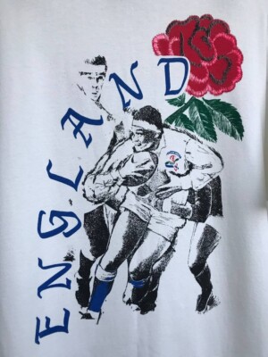 ENGLAND CLASSIC RUGBY 90s RARE VINTAGE SHIRT JERSEY UMBRO BIG LOGO