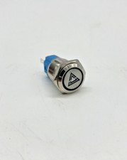 Warnblinktaster 12V rot 16mm Auto LED Licht rastend Metall Schalter Panne
