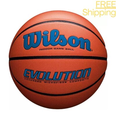 Wilson Evolution Color Game Basketball Royal Size 7 (29.5 in) NEW