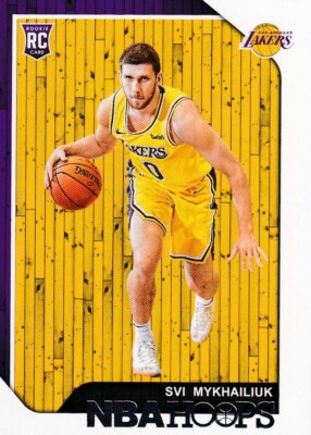 2018-19 NBA HOOPS RC SVI MYKHAILIUK DETROIT PISTONS ROOKIE - P2798