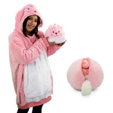 Wearable Blanket - Blanket Hoodie for Teens Women - Oversized Hooded