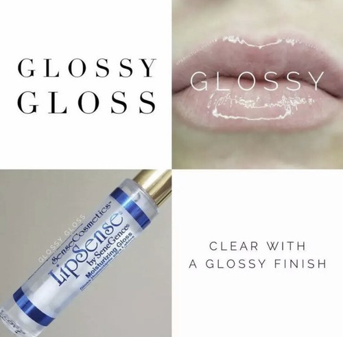 LipSense GLOSSY GLOSS SeneGence taglia intera colore labbra di lunga durata sigillato - Foto 1 di 1