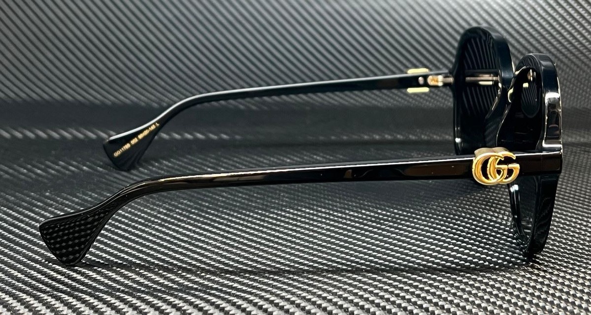GUCCI GG1178S 002 Black Grey Gradient Women's 56 mm L Size