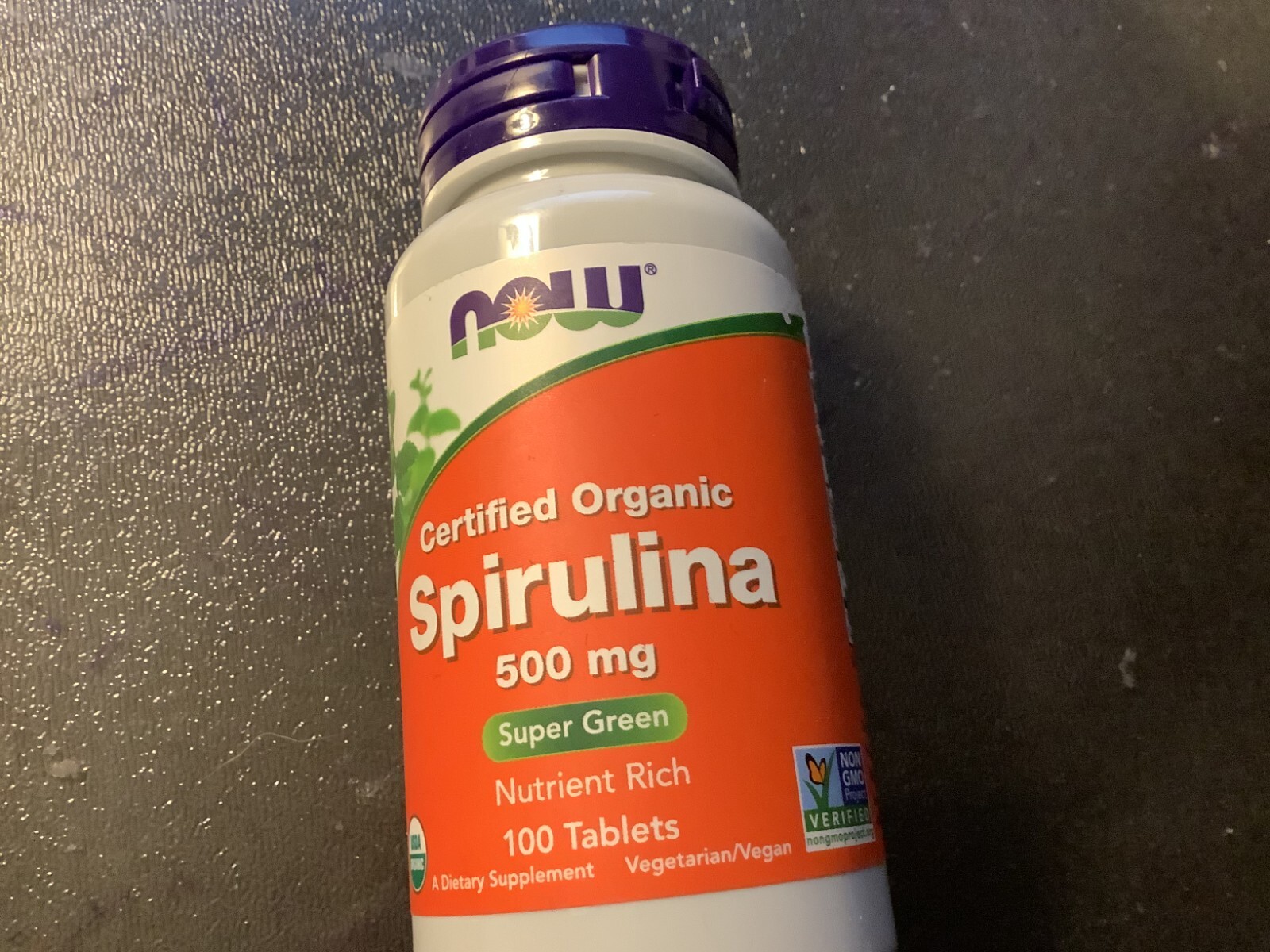 NOW FOODS Spirulina 500 mg Organic 100 Tablets eBay