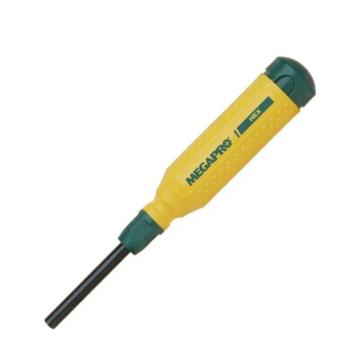 Megapro Hex Multi Bit Screwdriver 151HX 15in1 3/32-1/4 2-6mm