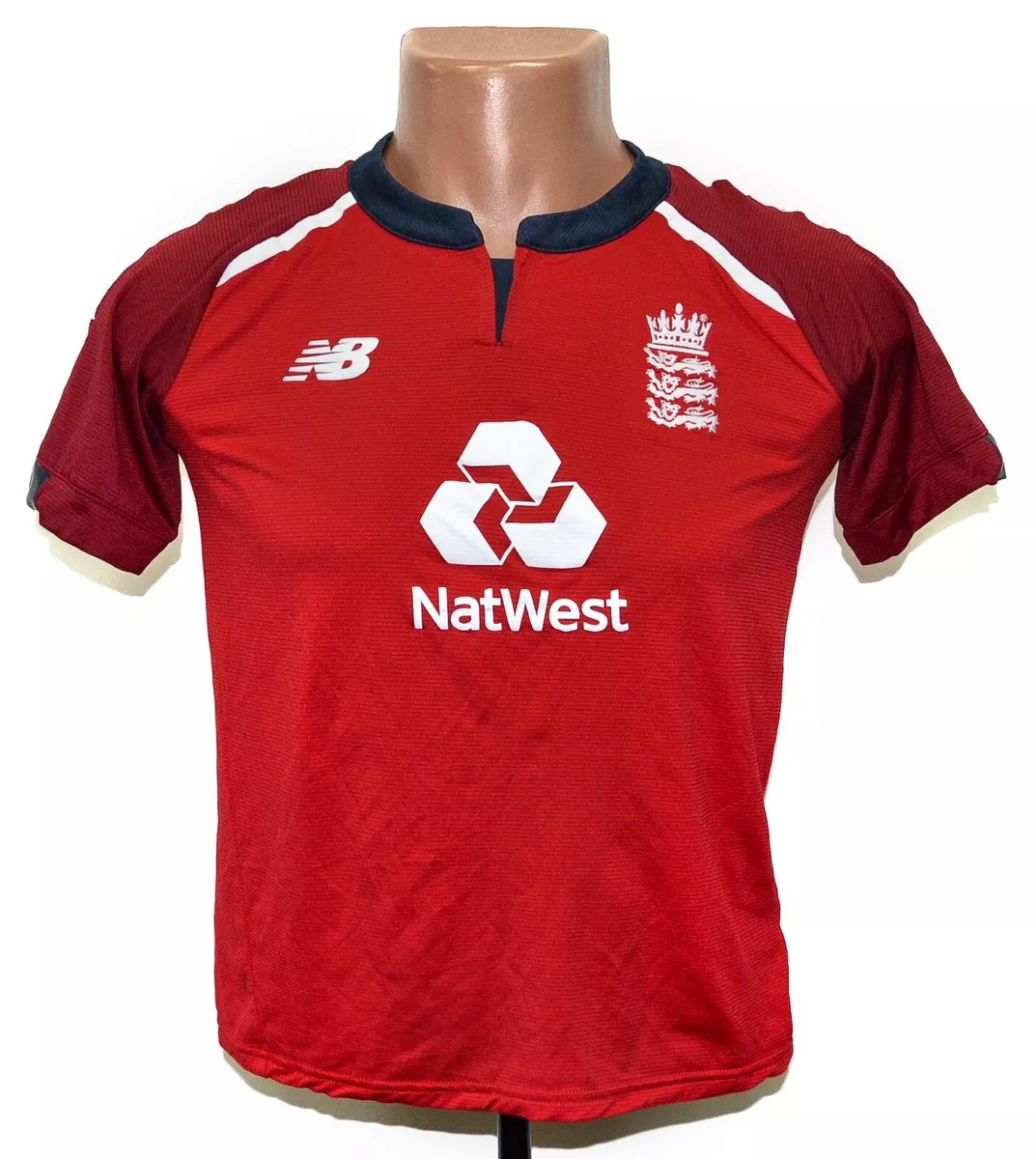 Boys england cheap cricket shirt