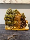 Vintage McCoy Pottery USA Down By The Old Mill Stream Dish Planter