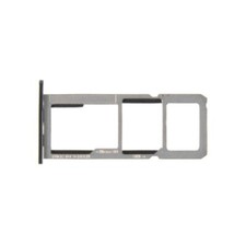 SIM Micro SD Card Tray Single for Motorola Moto G6 Play Black Replacement Part