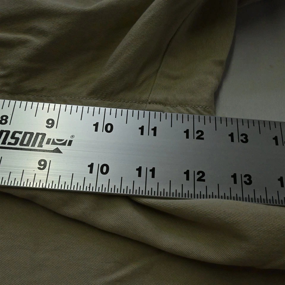 J.CREW 34 x 32 Khaki Stretch E1590 770 Straight Mens Chino Pants - Image 3 of 4