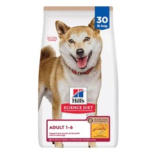 Hill's Science Diet No Corn, Wheat or Soy Adult Dry Dog Food,30lb,Chicken Brown