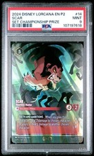 Scar Heartless Hunter 14 PSA 9 Set Championship Prize Promo	Disney Lorcana EN