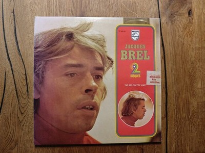 Jacques Brel - 8 Ne Me Quitte Pas LP (VG+/VG+) '