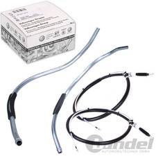 2xORIGINAL VAG FÜHRUNGSROHR+BREMSSEIL LINKS+...