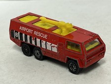 Corgi Juniors Chubb Fire Truck Airport Rescue Red Unboxed