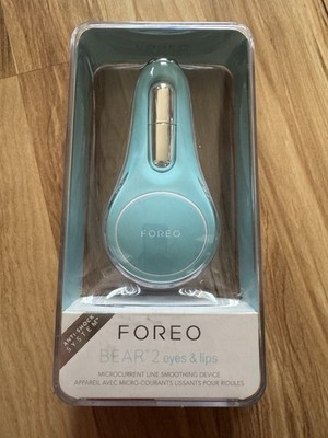 Foreo Bear 2 Eyes & Lips Microcurrent Line Smoothing Device (Arctic Blue) - New