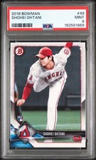 2018 Bowman Shohei Ohtani #49 Rookie Card PSA 9 MINT