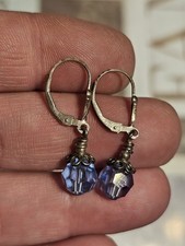 Sterling Silver 925 Dangle Ball Earrings