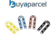 Broadfix U-STA-C60-UK Standard U-Shim Mixed Clam (Pack 60) BFXUSTAC60