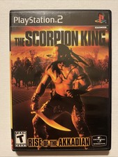 Scorpion King: Rise of the Akkadian (Sony PlayStation 2, 2002) PS2 CIB W/Sticker
