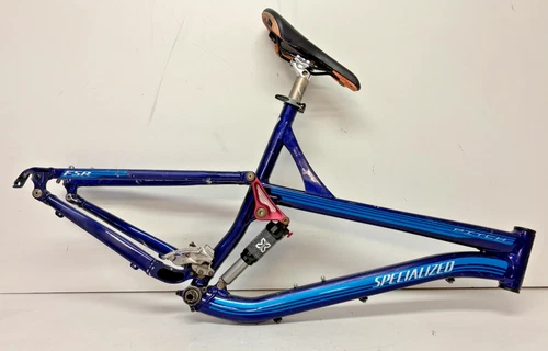 2009 Specialized Pitch Comp FSR L/19" C-T Aluminum Mtn Bike Frame Fusion 02R++