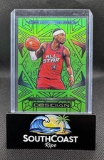 2024-25 Panini Obsidian #200 Shai Gilgeous-Alexander Green Flood #/25