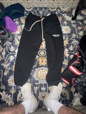 Fear of God Essentials Sweatpants Size M Black Fleece Joggers