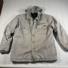 Dickies Coat Mens M Hooded Canvas Jacket Workwear Utilitywear Streetwear