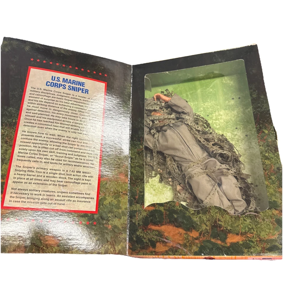 G.I. Joe Classic Collection 1997 Edición Limitada Cuerpo de Marines de Estados Unidos Francotirador Foto 2 de 2