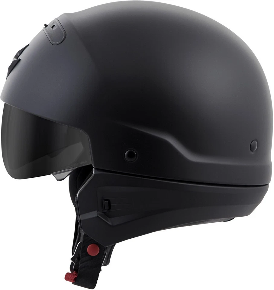 Scorpion COV-0107 Covert Matte Black Modular Motorcycle Helmet - XX-Large - Image 2 of 4