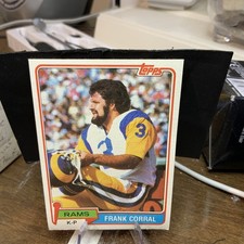 1981 Topps - Frank Corral #45 Football Card Near Mint FREE SHIPPING
