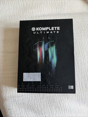 Native Instruments Komplete 11 Ultimate 500GB + Serial Card + Komplete 8 Drive