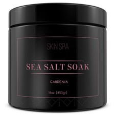 Mineral Sea Salt Soak - Gardenia   16oz 453gr 