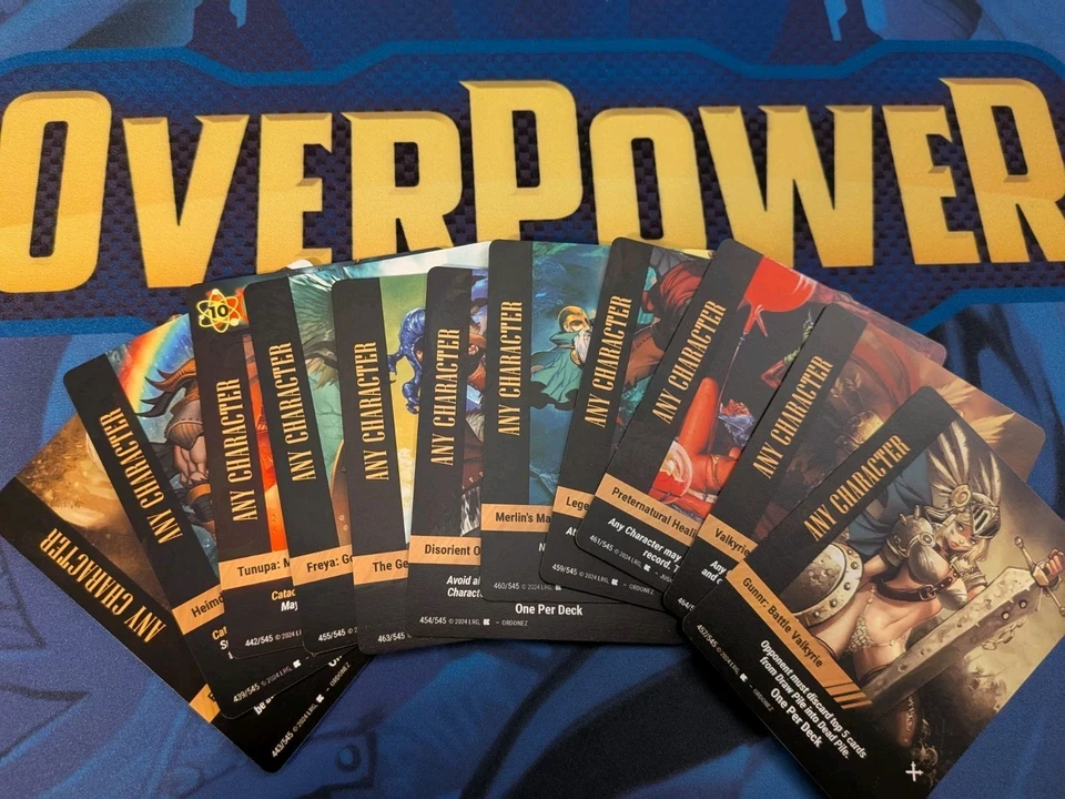 Overpower Edgar Rice Burroughs And The World Legends C/UC/R Set of 391 Cards - Image 3 of 4