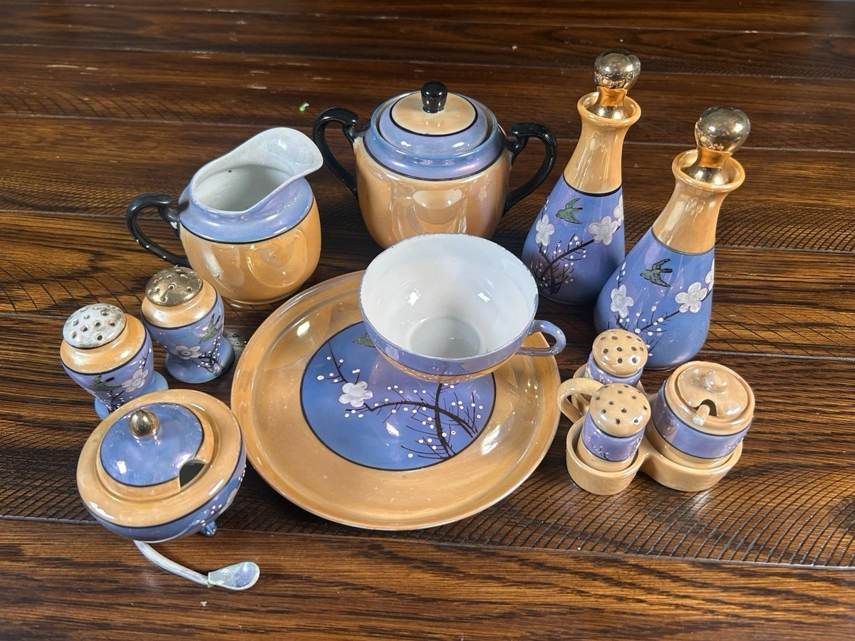 Takito Lusterware In Collectible Japanese Teapots & Tea Sets (1900