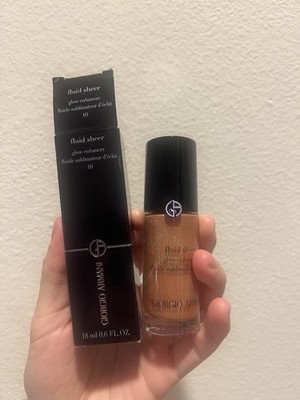Giorgio Armani Fluid Sheer Glow Enhancer No. 10 NEW IN BOX