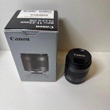 Canon EFM 11-22mm f4-5.6 IS STM Zoom Lens for Canon EF-M Mount Cameras