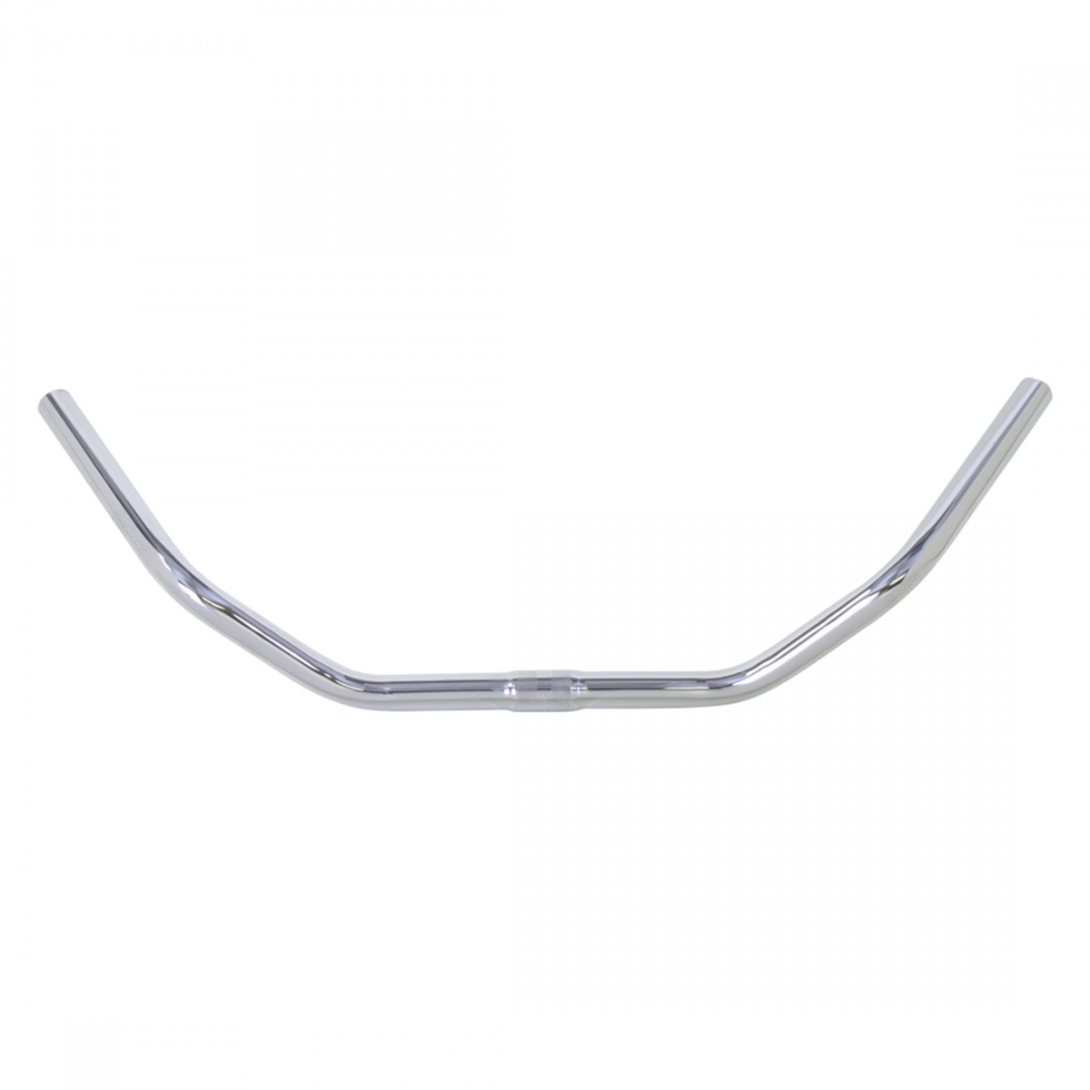 Стальной руль Wald 872 Cruiser: Ширина 24 мм, высота 3 мм, 1 зажим, хром