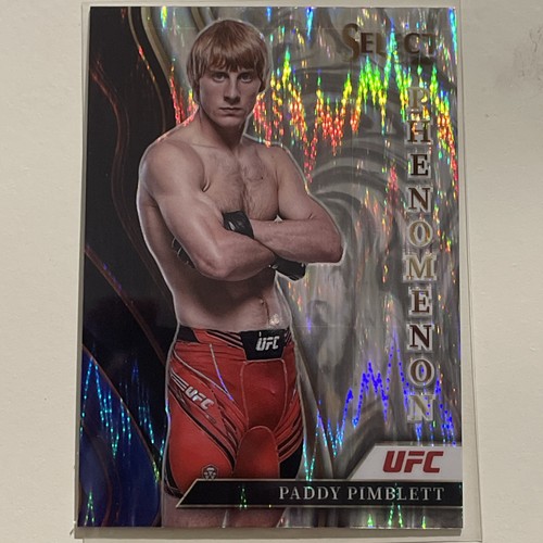Paddy Pimblett [Silver] #25 2022 Panini Select UFC Phenomenon card