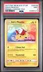 2017 POKEMON SM BLACK STAR PROMO I CHOOSE YOU ASH'S PIKACHU #SM108 PSA 9