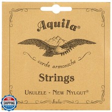 Aquila New Nylgut AQ-31 Concert Ukulele Strings in Fifths - CGDA - 1 Set of 4