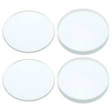 Double Convex Lens, 100 -100mm Focal Length 40mm 1.57" Dia., 4 Pcs