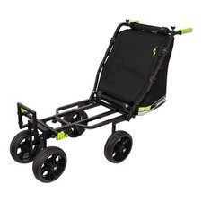 Matrix 4-kołowy wózek do taczki transporter - czarny