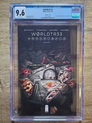 CGC 9.6 W0RLDTR33 # 1 WORLDTREE 1:100 COVER F ALVARO MARTINEZ BUENO