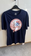 New York Yankees MLB Genuine Merchandise T-Shirt Navy Medium BNWT