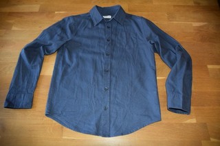 Camisa manga larga azul talla 146 152 de Manguun como nueva