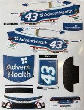 Custom 2025 Erik Jones 43 Memorial 1/64 Scale NASCAR Peel Stick Decals
