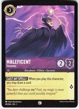 Maleficent - Sorceress 49/204 Common The First Chapter Lorcana NM/M